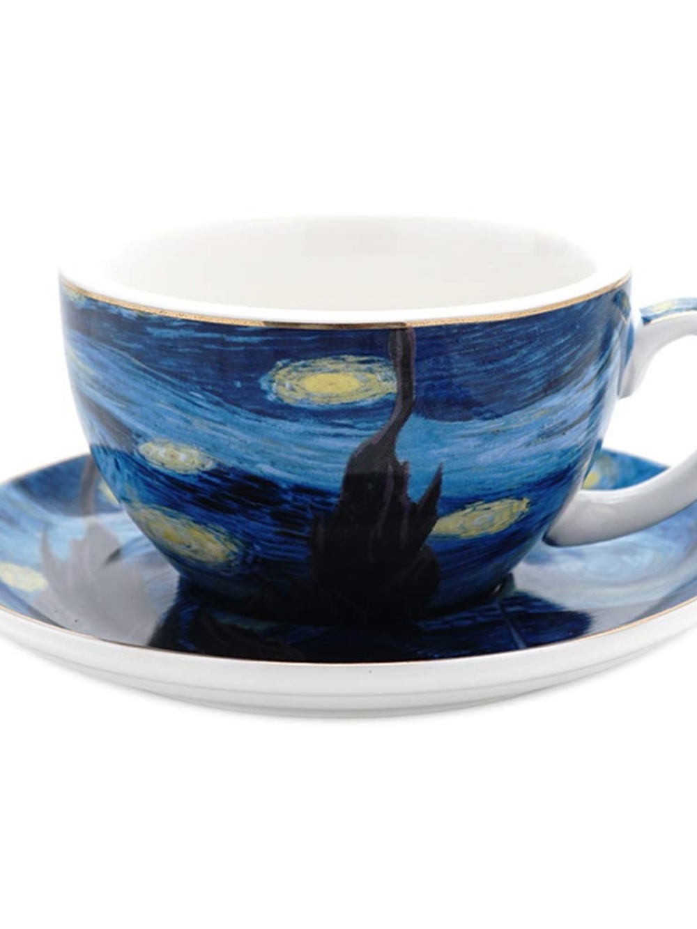 Brand new Vincent Van Gogh Art The Starry Night Porcelain Latte Coffee cup